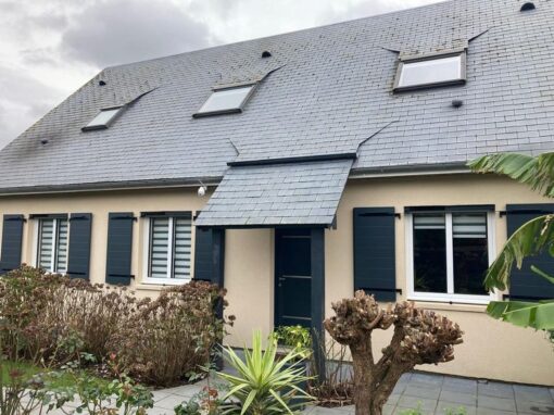 Réalisation à Massy : Installation de volets battants motorisés Somfy - Marque Ehret