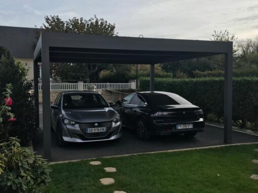 Réalisation à Maule : Installation d’un Carport – Marque Soko